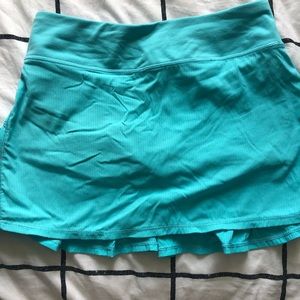 Ivivva Lululemon Girls Skirt Aqua Blue size 12